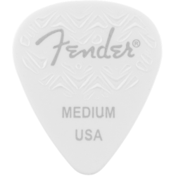 FENDER 351 Shape, White, Medium (6)