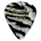 FENDER 351 Shape Premium Picks, Heavy, Zebra, 144 Count