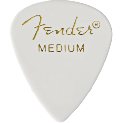 FENDER 351 Shape, White, Medium (144)