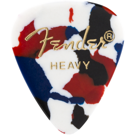 FENDER 351 Shape, Confetti, Heavy (144)
