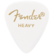 FENDER 351 Shape, White, Heavy (144)