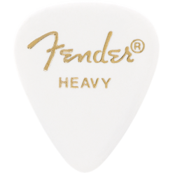 FENDER 351 Shape, White, Heavy (144)