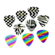 FENDER 351 Shape, Rainbow, Heavy (12)