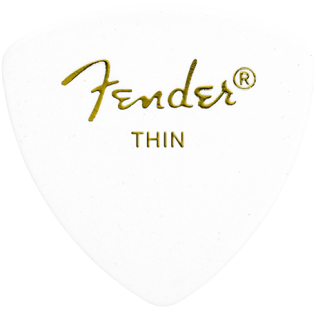 FENDER 346 Shape, White, Thin (12)