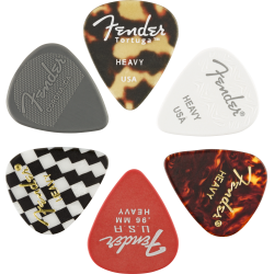 FENDER 351 Shape, Material Medley, Heavy, (6)