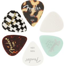 FENDER 351 Shape, Material Medley, Thin, (6)