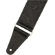 FENDER Tooled Leather Guitar Strap, 2", Black
