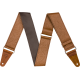 FENDER Tooled Leather Guitar Strap, 2", Brown