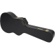 GRETSCH G6296 Round Neck Resonator Flat Top Case, Black