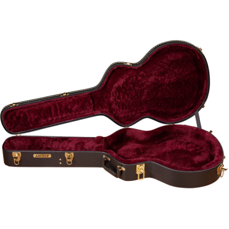 GRETSCH G6267 16" Deluxe Thin Hollow Body Electric Hardshell Case, Black