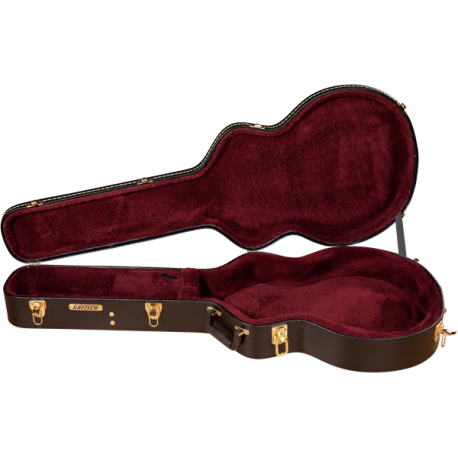 GRETSCH G6242L 17" Deluxe Hollow Body Electric Hardshell Case, Black