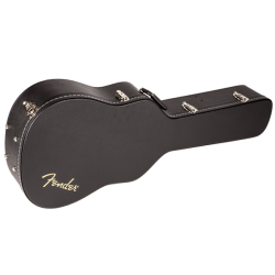 FENDER Flat-Top Dreadnought Acoustic Guitar Case, Black