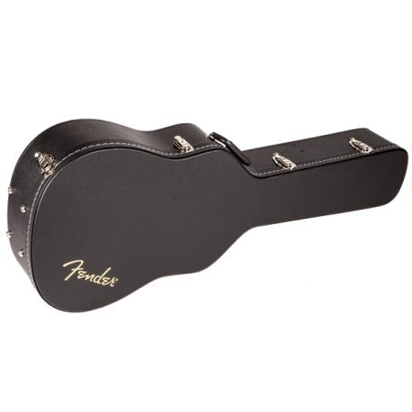 FENDER Flat-Top Dreadnought Acoustic Guitar Case, Black