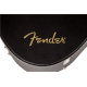 FENDER Flat-Top Dreadnought Acoustic Guitar Case, Black