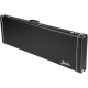 FENDER G&G Deluxe Jazz Bass® Hardshell Case, Black with Orange Plush Interior, Fender® Amp Logo