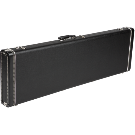 FENDER G&G Precision Bass® Standard Hardshell Case, Black with Black Acrylic Interior