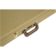 FENDER G&G Deluxe Precision Bass® Hardshell Case, Tweed with Red Poodle Plush Interior