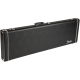 FENDER G&G Deluxe Precision Bass® Hardshell Case, Black with Orange Plush Interior, Fender® Amp Logo