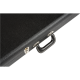 FENDER G&G Deluxe Precision Bass® Hardshell Case, Black with Orange Plush Interior, Fender® Amp Logo