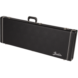 FENDER G&G Deluxe Jaguar®/Jazzmaster®/Toronado®/Jagmaster® Hardshell Case, Black with Plush Interior