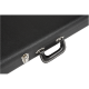 FENDER G&G Deluxe Strat®/Tele® Hardshell Case, Left Handed, Black with Orange Plush Interior
