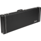 FENDER G&G Deluxe Strat®/Tele® Hardshell Case, Black with Orange Plush Interior, Fender® Amp Logo
