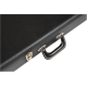 FENDER G&G Deluxe Strat®/Tele® Hardshell Case, Black with Orange Plush Interior, Fender® Amp Logo