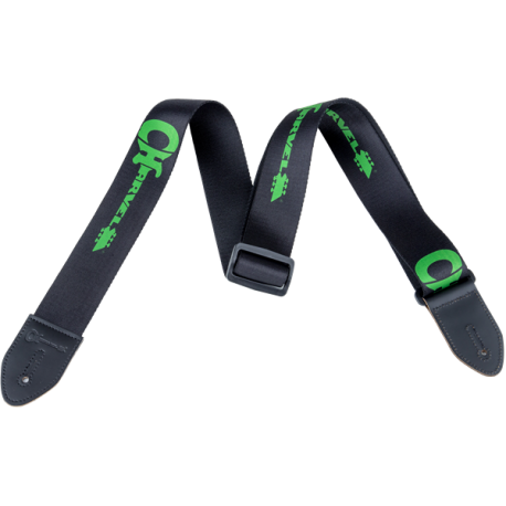 CHARVEL Charvel® Strap, Black with Green Logo