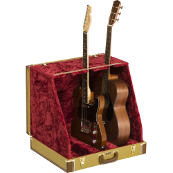 FENDER Fender® Classic Series Case Stand, Tweed, 3 Guitar