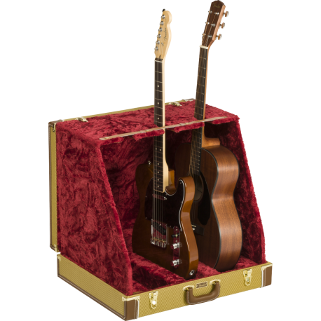 FENDER Fender® Classic Series Case Stand, Tweed, 3 Guitar