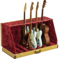 FENDER Fender® Classic Series Case Stand, Tweed, 7 Guitar