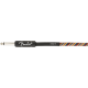 FENDER 18.6' Festival Instrument Cable, Pure Hemp, Rainbow