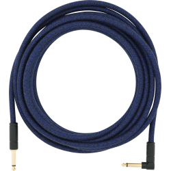 FENDER 18.6' Angled Festival Instrument Cable, Pure Hemp, Blue Dream