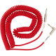 FENDER Original Series Coil Cable, Straight-Angle, 30', Fiesta Red