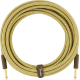 FENDER Deluxe Series Instrument Cable, Straight/Straight, 18.6', Tweed