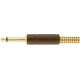 FENDER Deluxe Series Instrument Cable, Straight/Angle, 15', Tweed