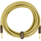 FENDER Deluxe Series Instrument Cable, Straight/Straight, 15', Tweed