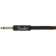FENDER Professional Series Instrument Cable, 18.6', Red Tweed