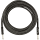 FENDER Professional Series Instrument Cable, 15', Gray Tweed