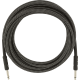 FENDER Professional Series Instrument Cable, 18.6', Gray Tweed