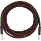 FENDER Professional Series Instrument Cable, 15', Red Tweed