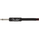 FENDER Professional Series Instrument Cables, 10', Red Tweed