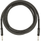 FENDER Professional Series Instrument Cables, 10', Gray Tweed