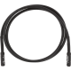 FENDER Professional Series Instrument Cable, Straight/Straight, 5', Black