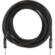 FENDER Professional Series Instrument Cable, Straight/Straight, 25', Black