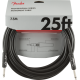 FENDER Professional Series Instrument Cable, Straight/Straight, 25', Black