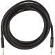 FENDER Professional Series Instrument Cable, Straight/Straight, 15', Black