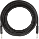 FENDER Professional Series Instrument Cable, Straight/Straight, 18.6', Black