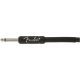 FENDER Professional Series Instrument Cable, Straight/Straight, 18.6', Black