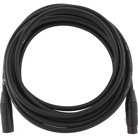 FENDER Professional Series Microphone Cable, 15', Black